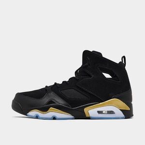 NIB Men Nike Jordan Flight Club 91 Black Metallic Gold DC7329 007